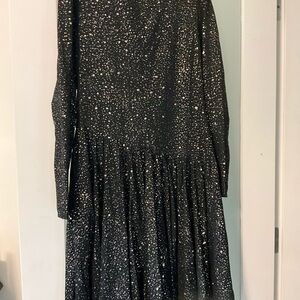 Brand New with Tags Sies Marjan Black Dress with AB-color Glitter
